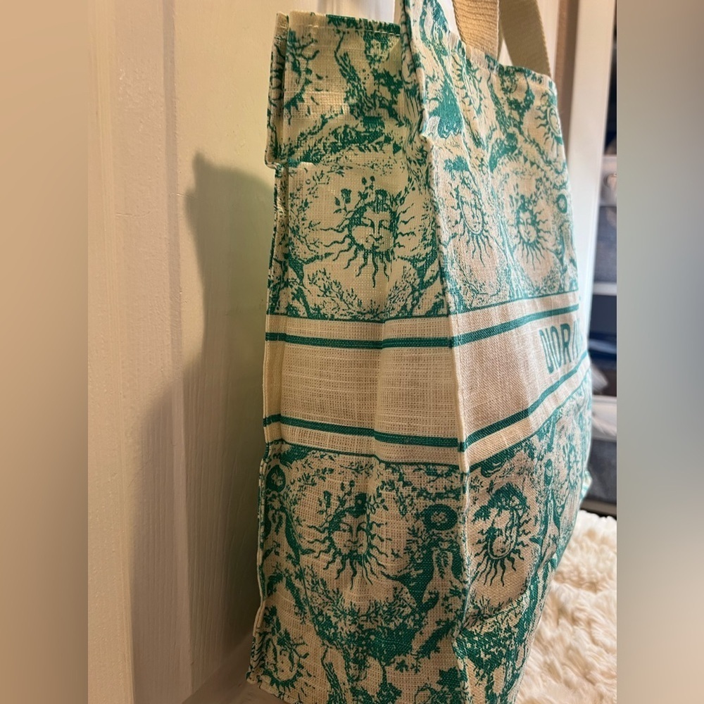 DIOR CHRISTIAN DIOR CANVAS DIORIVIERA TOILE de JOUY SOLEIL TOTE - Picture 5 of 14
